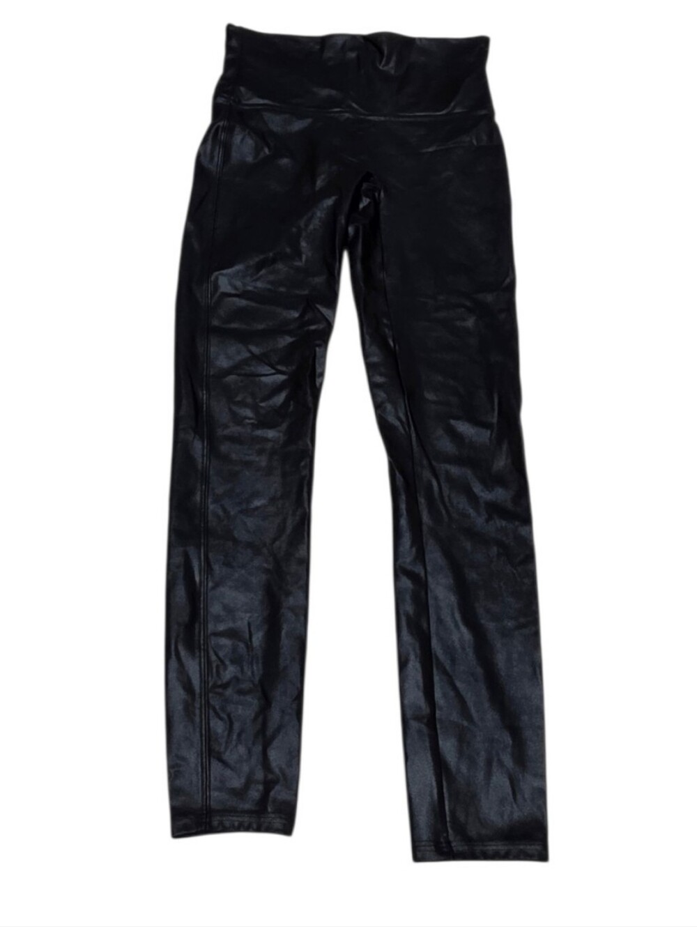 Spanx Black Faux Leather Leggings